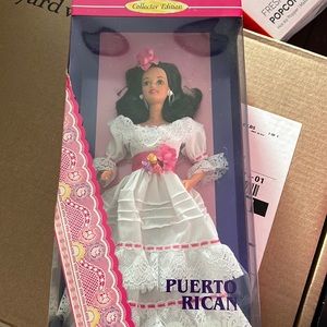 Collectors Edition Puerto Rican Barbie
